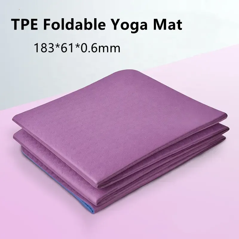 Foldable TPE Yoga Mat