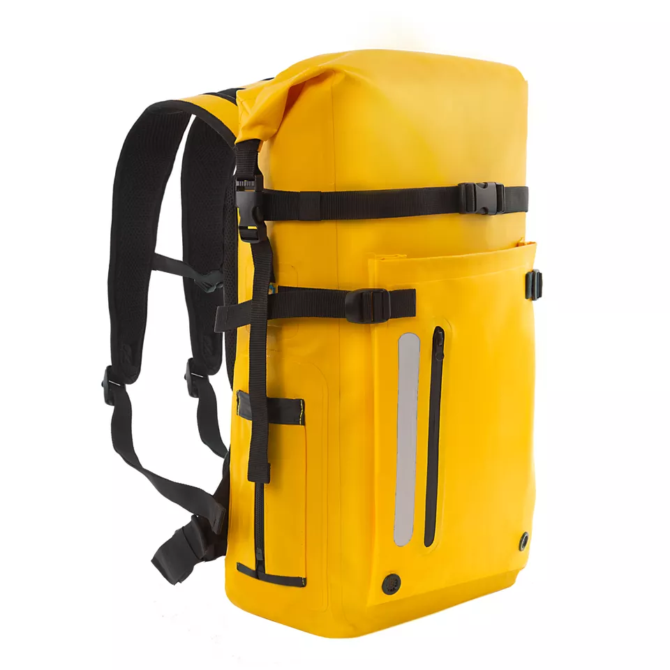 30L Waterproof Knapsack 500D PVC tarpaulin Backpack Travelling Hiking Survival Tools