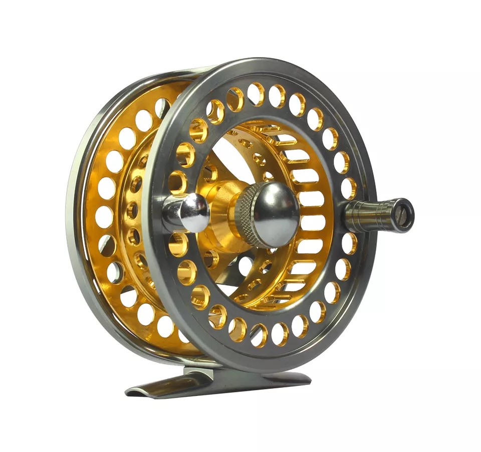 Abrasion and Corrosion Resistant Aluminium CNC Fly Reel Fly Light Weight Fishing Reel