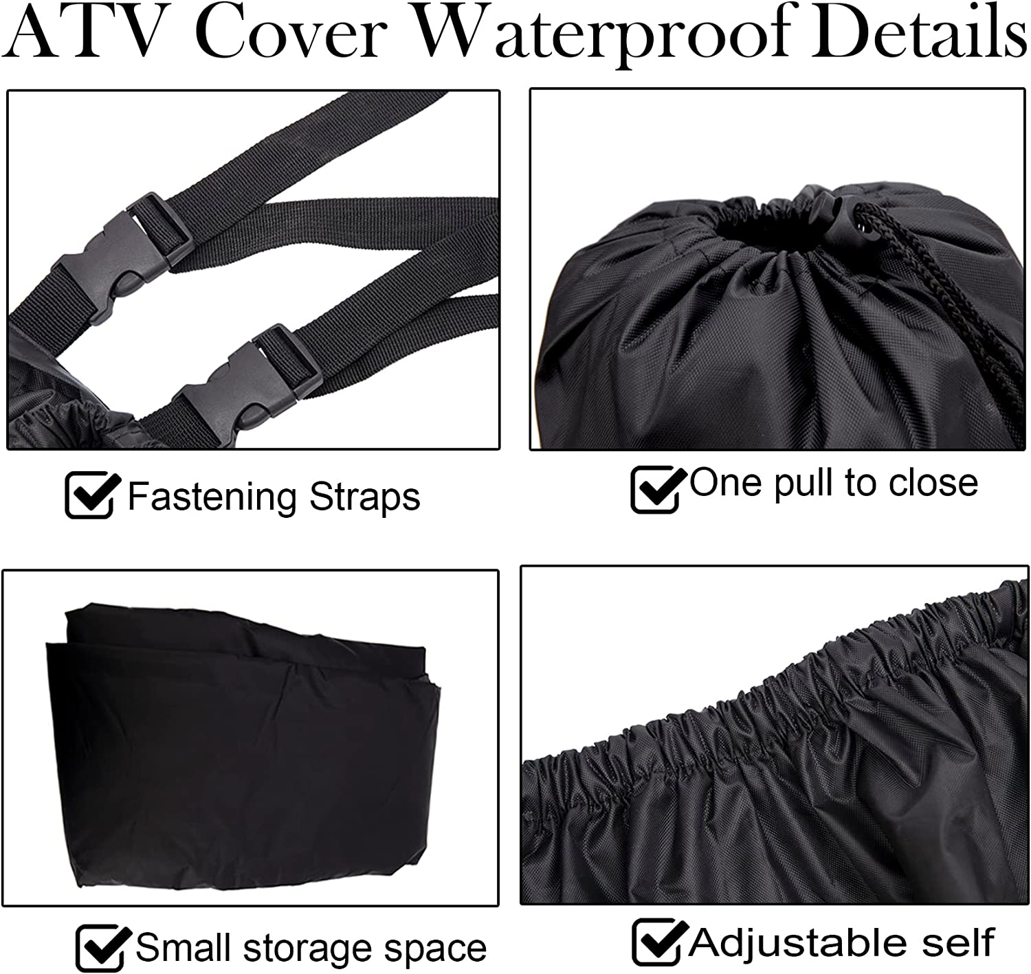 420D Oxford UTV Cover Waterproof ATV Cover