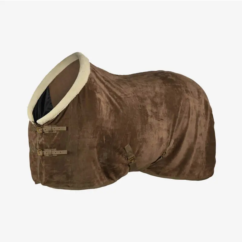 Equestrian Horse Brown Rugs Fleece Blanket for Horses with fur