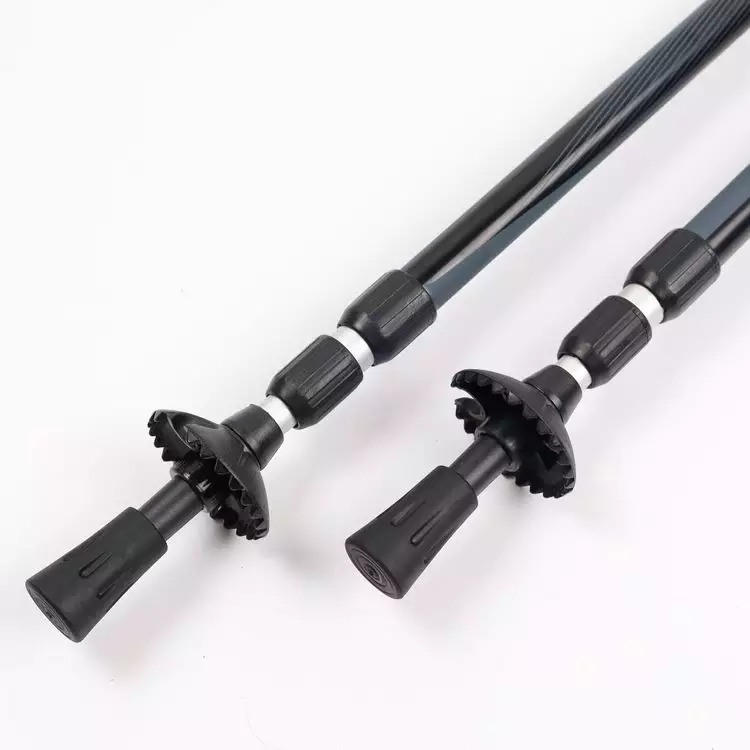 Bottom of Telescopic Trekking Pole Shockproof Non Slip Walking Stick