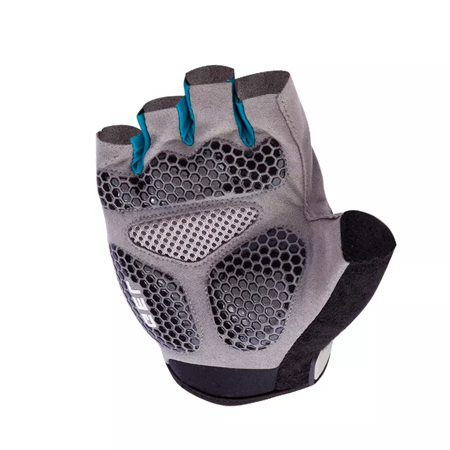 Breathable and Anti-shock GEL Padding on Palms Fingerless Cycling Glove China