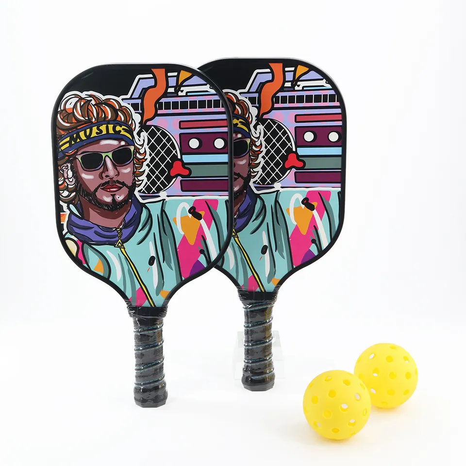 Outdoor Professional Sport Lightweight and Unisex Carbon Fiber Pickleball Paddle