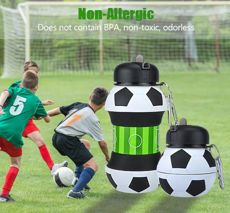 Straw Silicone Children Travel Botttle Gym Sports Water Bottle Water Bottle With Custom Logo China