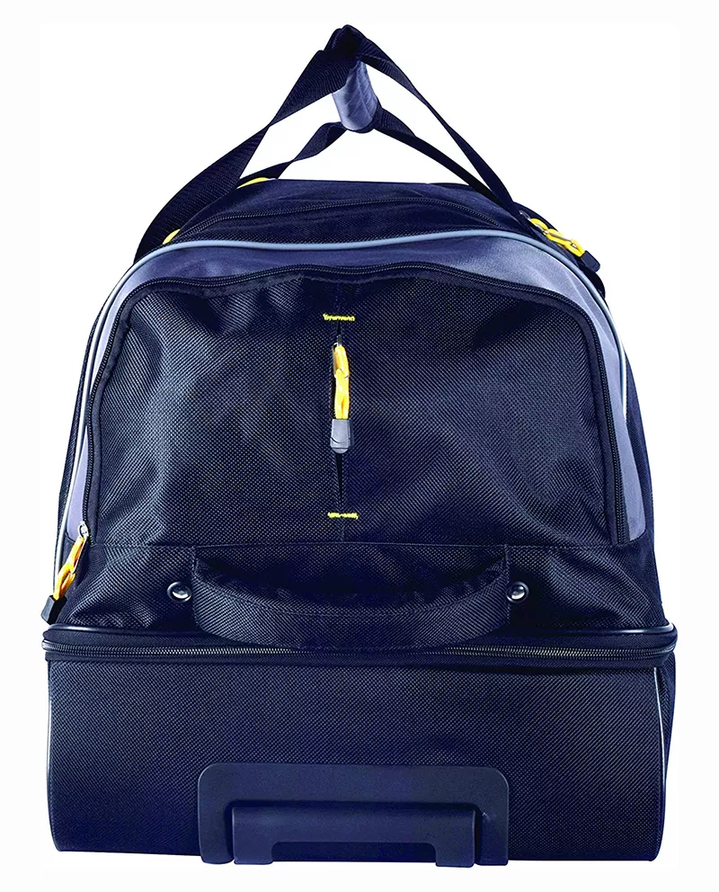 Large Capacity Polyester Duffel Travel Storage Bag Portable Wheeled Rolling Bag China