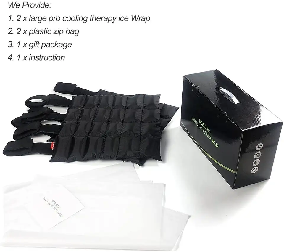 large pro cooling therapy ice bandage wrap