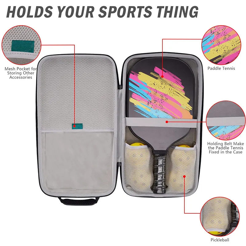 Factory Custom Pickleball Bag Sport Pickleball Paddle Bag