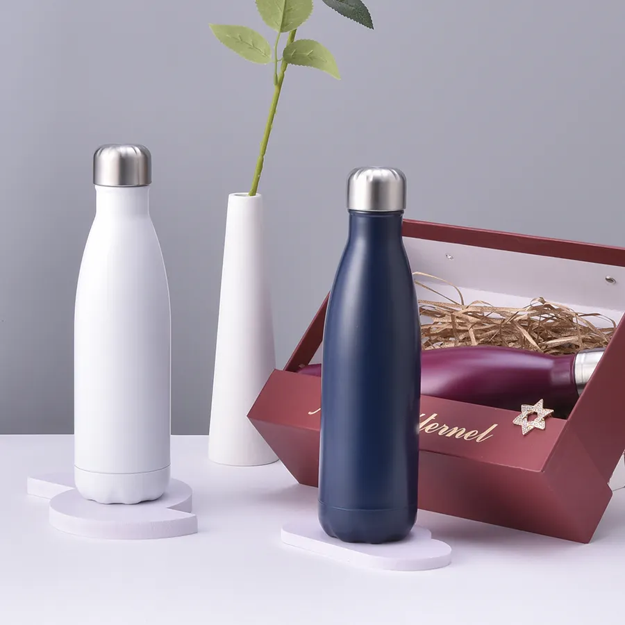 Hot Selling Double Walled Bottle Cola Shape Thermos Stainless Steel Vacuum Insulated Water Bottle