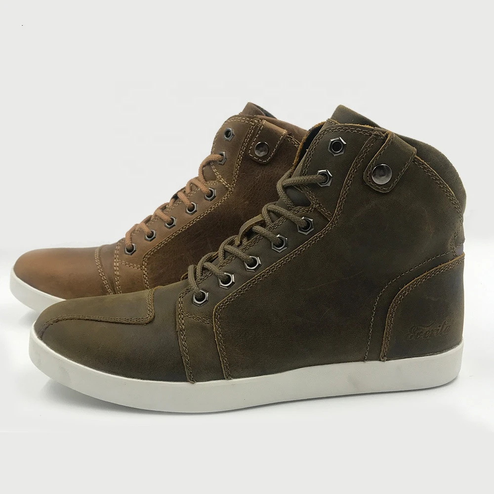 Casual CE Certificated Comfortable Motorcycle Racing Boots For Men