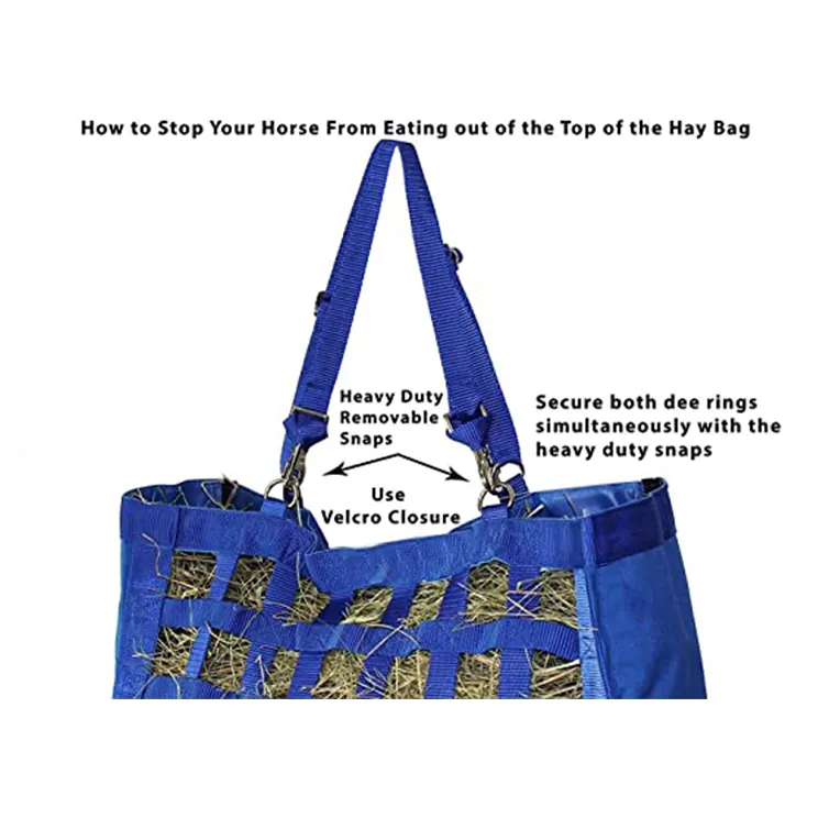 China Removeable Equestrian Hay Bag Hay Net