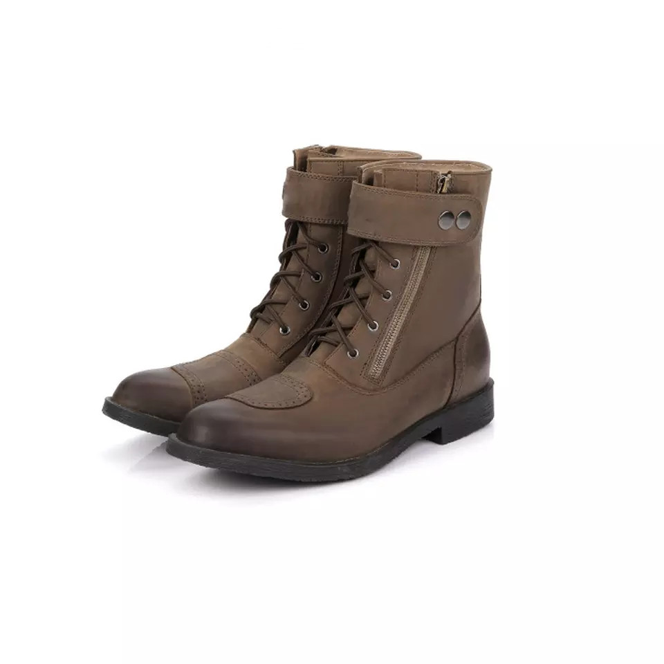 Top Leather Racing Motorcycle Boots PPE(EU) Passed Shoes China