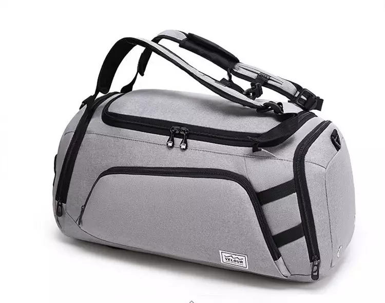 Polyester Waterproof Bag Portable Travel Duffel Backpack for Hiking Sport Gym