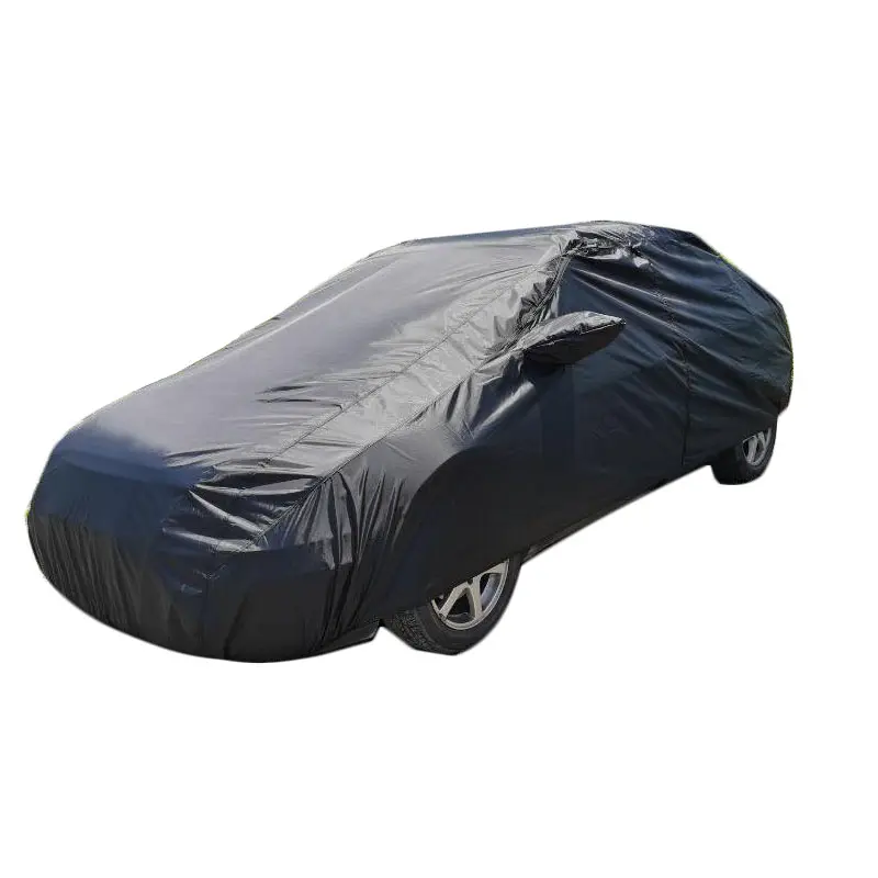 Waterproof and Dustproof Tear-resistant Black Universal Car Cover