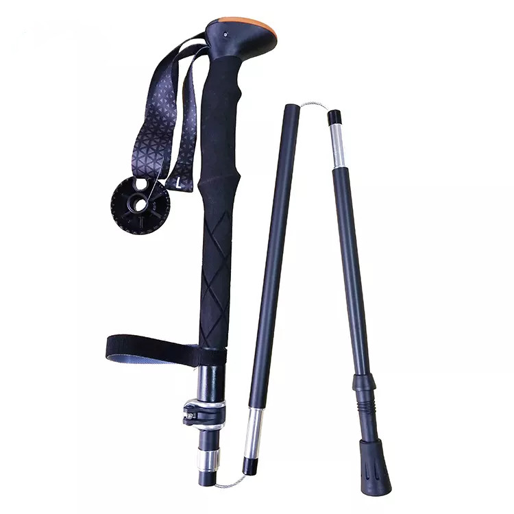 Ultralight Trekking Pole Foldable Walking Stick Travel Cane