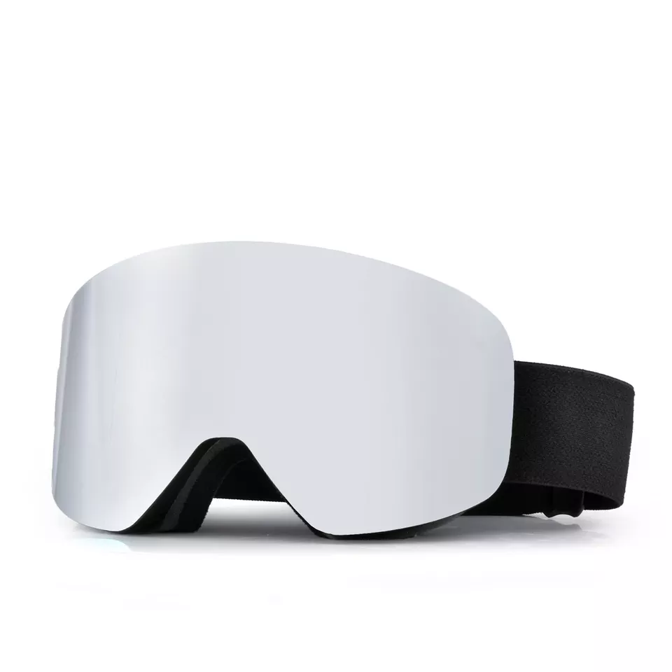 Eyewear for Ski/ Snowsports, anti fog PC lens snowboard magnetic over glass ski goggles