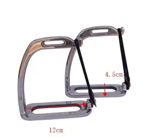 Equestrian Lightweight Stirrup Stainless steel Horse Saddle Stirrup