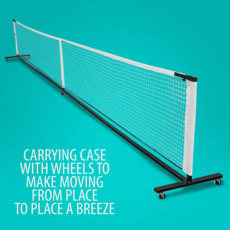 Sport Game Pickleball Portable Pickleball Net with Wheels