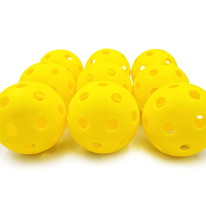 Indoor Rotational Molding Pickleball Balls Hard Fast 26 Holes Ball