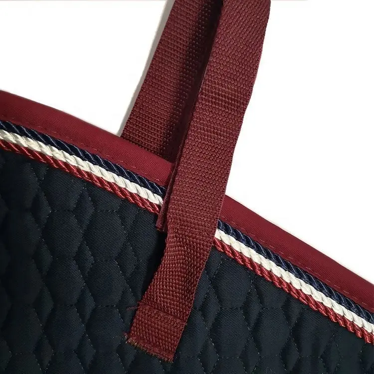 horse riding equestrian horse saddle pad quilted pattern pad