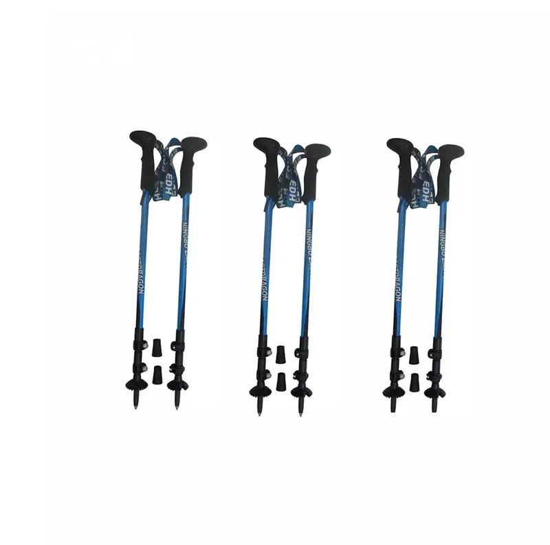 Adjustable Nordic Trekking Poles Ultralight Telescopic Walking Stick China