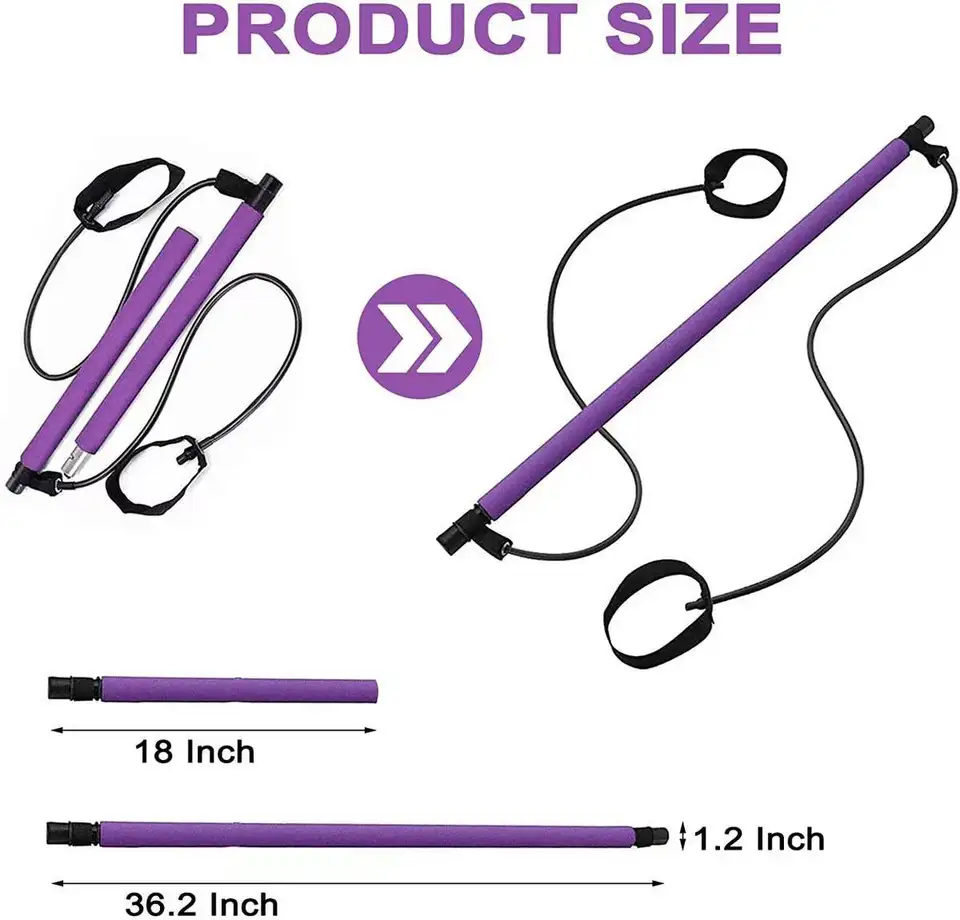 Yoga Pilates Exercise Stick Home Workout