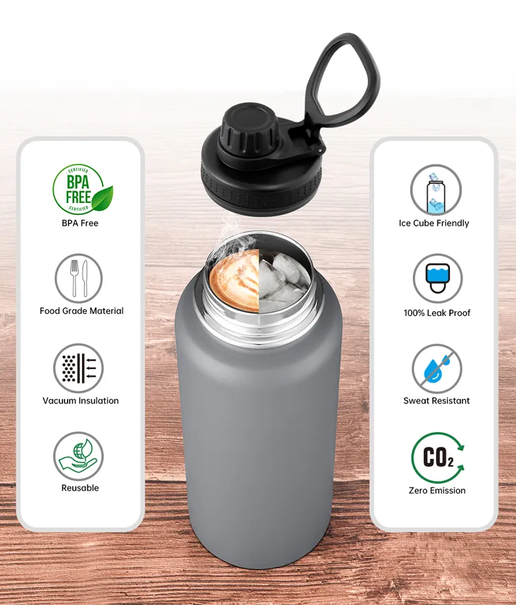 Sport Stainless Steel Bottle Vacuum Insulated Water Bottle China