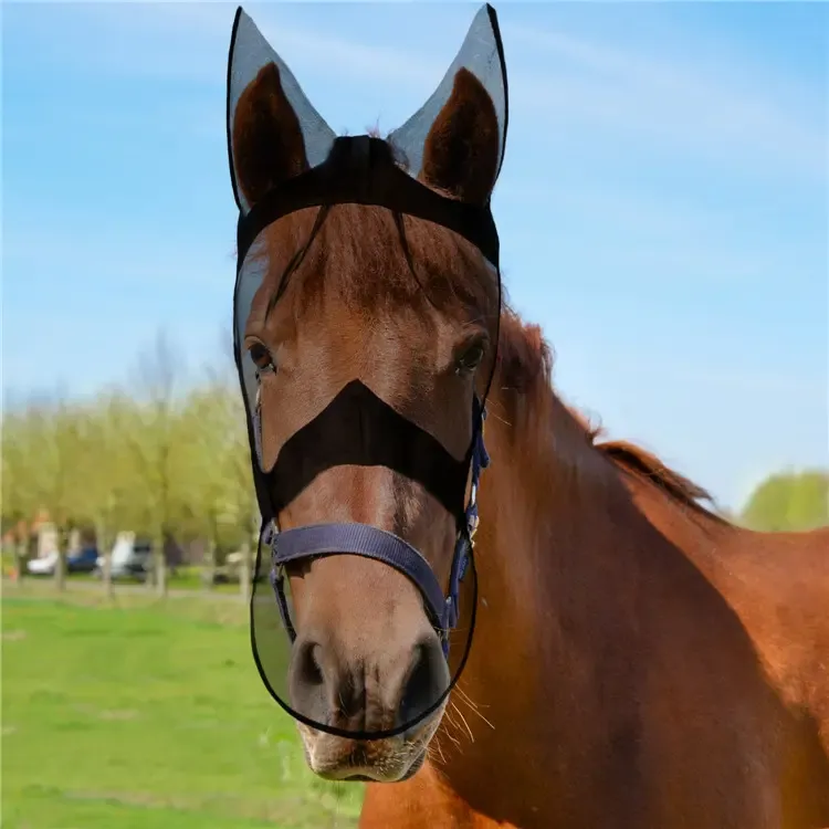 hats for horse fly mask with ears summer hat equestrian hat