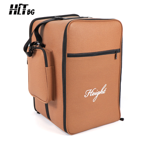 Side view of HTPBG02-PU board game bag