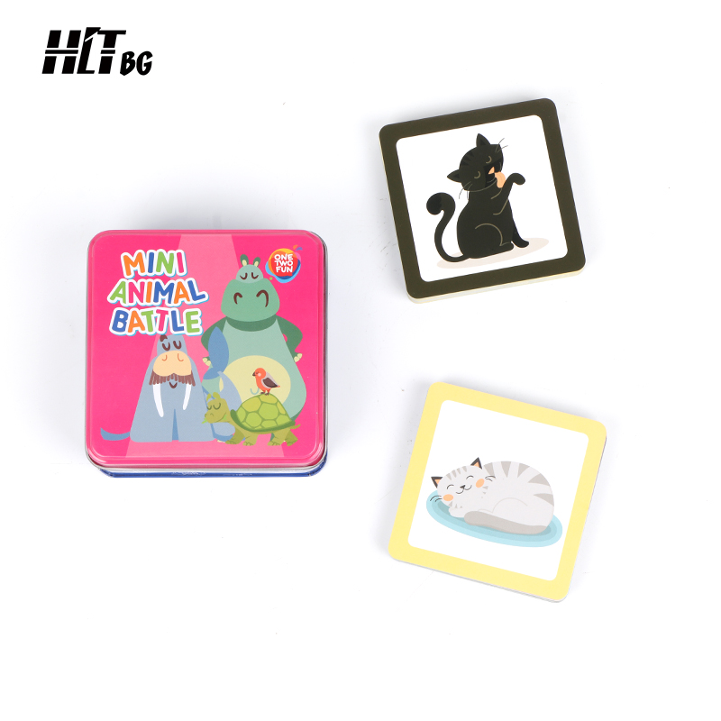 Game card with iron packaging