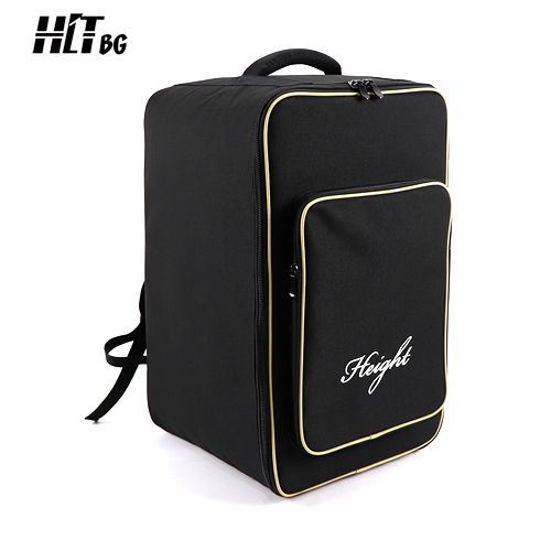 Side View of Yellow Lining Black Board Game Backpack