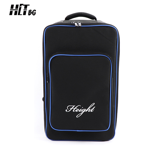 Front view of HTBG01-BU board game bag