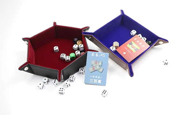 folding  dice tray