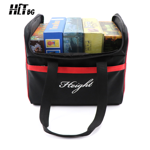 HTBG21-RD board game ziplock bags can holding 5 pieces board games
