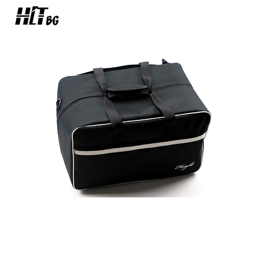 Top view of HTBG05-BW black board game backpack