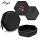 Black Dice Case with 1 Collapsible & 2 Foams