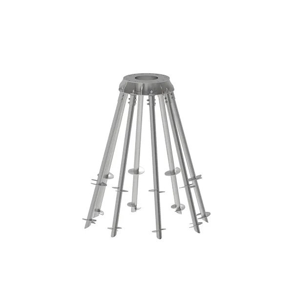 8-Pile Steel Grillage