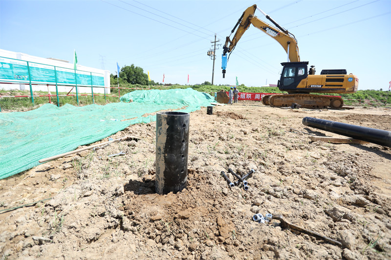 Helical Pile Informatization Installation System with 80000Nm