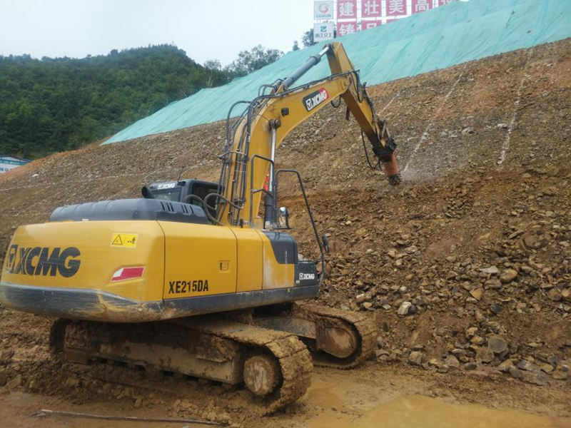 The Drum Cutter Shows its Prowess Again, Helping High-speed Slope Grooving