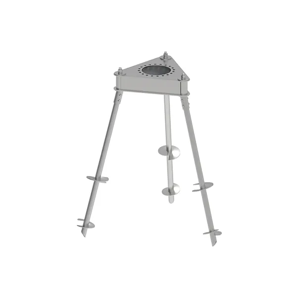 3-Pile Steel Grillage