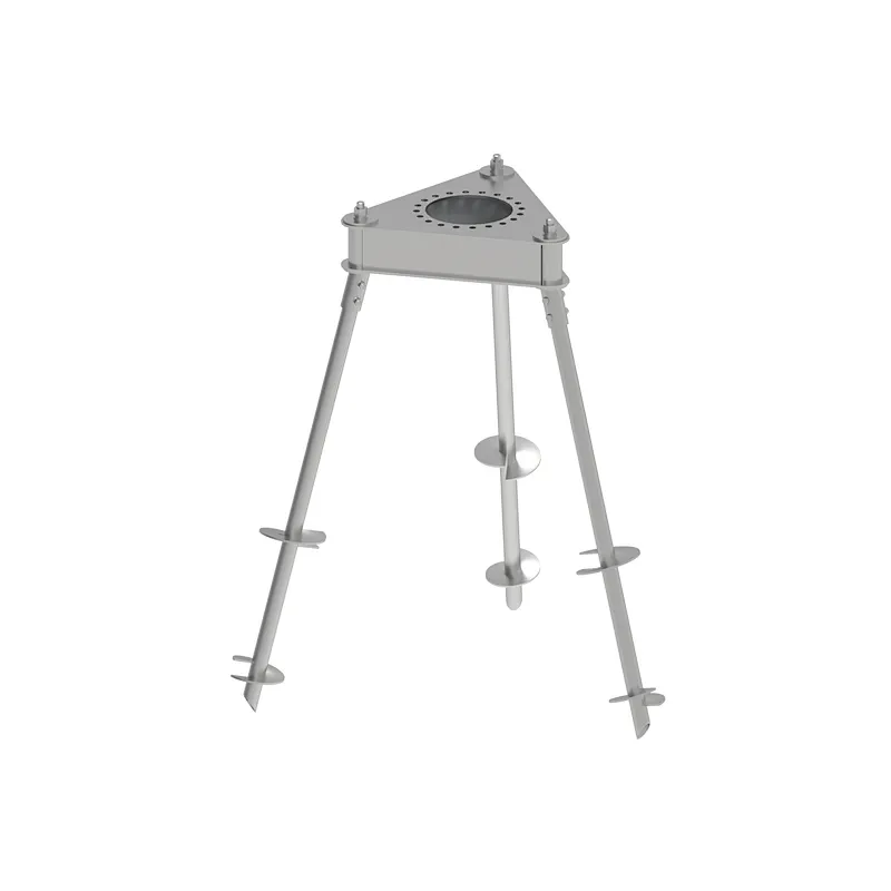 3-Pile Steel Grillage