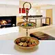 Роскошные металлические тарелки Dishes&Plates Ближний Восток Рамадан 2 ярусные сервировочные тарелки