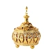 Luxury burner bakhoor incense burner arabic metal incense burner