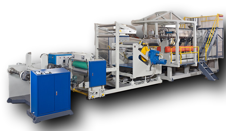 Single layer sheet extruder