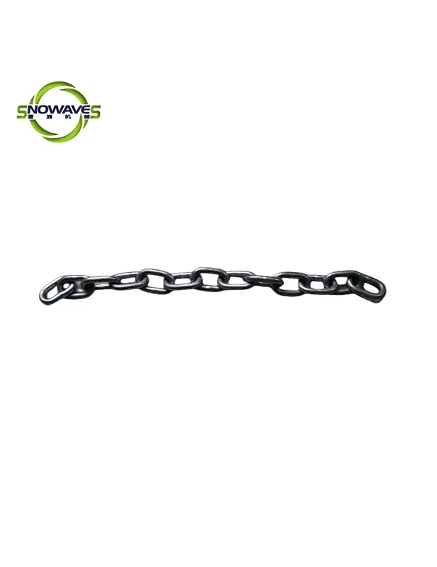 safety chains on a trailer