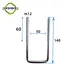 m8*50*80 spare tire u bolt
