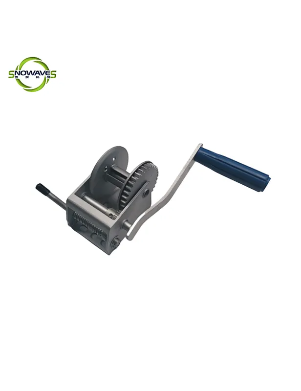 hand crank hoist with brake
