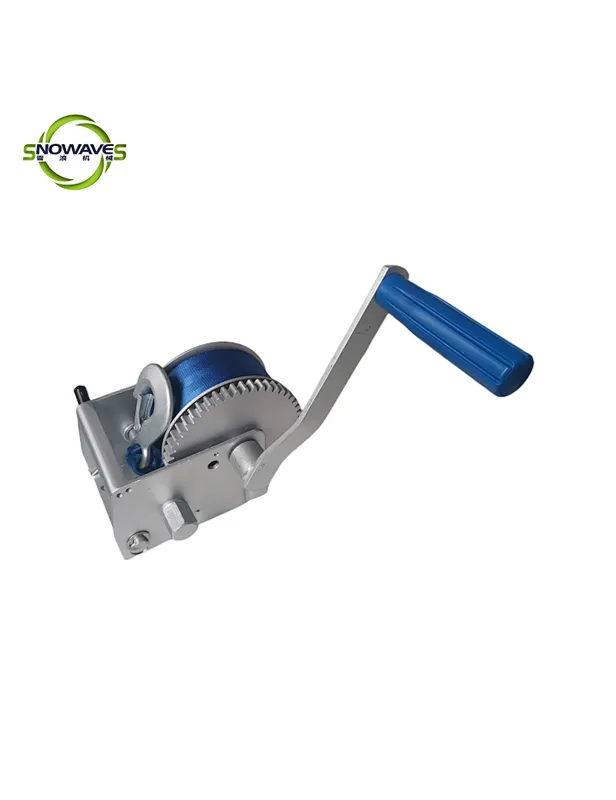 hand crank trailer winch