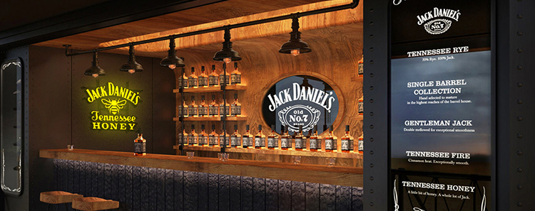 Wholesale factory of Jack Daniel's whisky neon signs