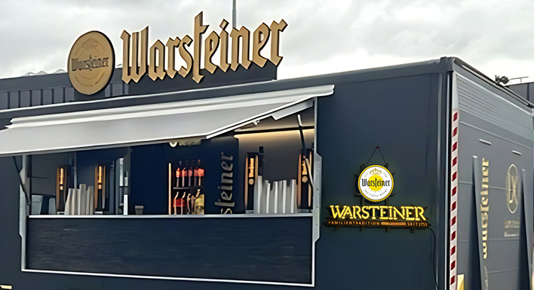 Wholesale Warsteiner Brewery custom bar signs for sale